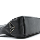 Nappa Mini Triangle Hobo Black