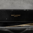 Calfskin Y Quilted Monogram Small Loulou Chain Satchel Black