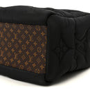 Econyl Monogram Pillow Giant Onthego MM  Black