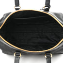 Re-Nylon Saffiano Medium Re-Edition 1978 Top Handle Bag Black