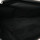 Calfskin Y Quilted Monogram Large Loulou Chain Satchel Black