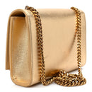 Metallic Calfskin Small Classic Monogram Kate Tassel Satchel Gold