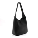 Smooth Calfskin Small Le 5 A 7 Soft Hobo  Black