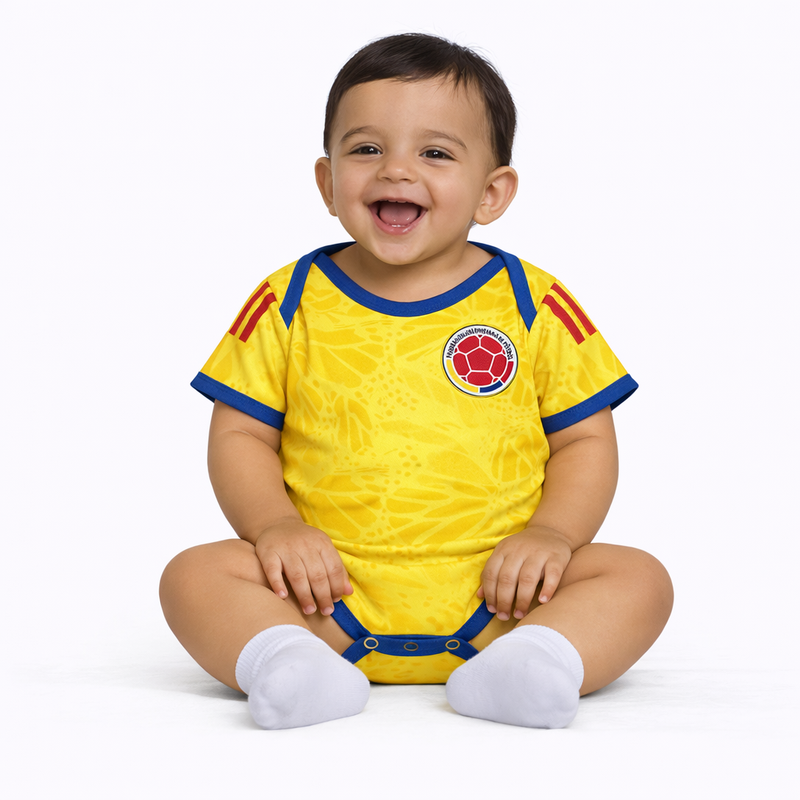 Body Baby Colombia 2026 - World Cup 2026 | Free Shipping + Keychain Gift |  Frete Grátis + Chaveiro Grátis