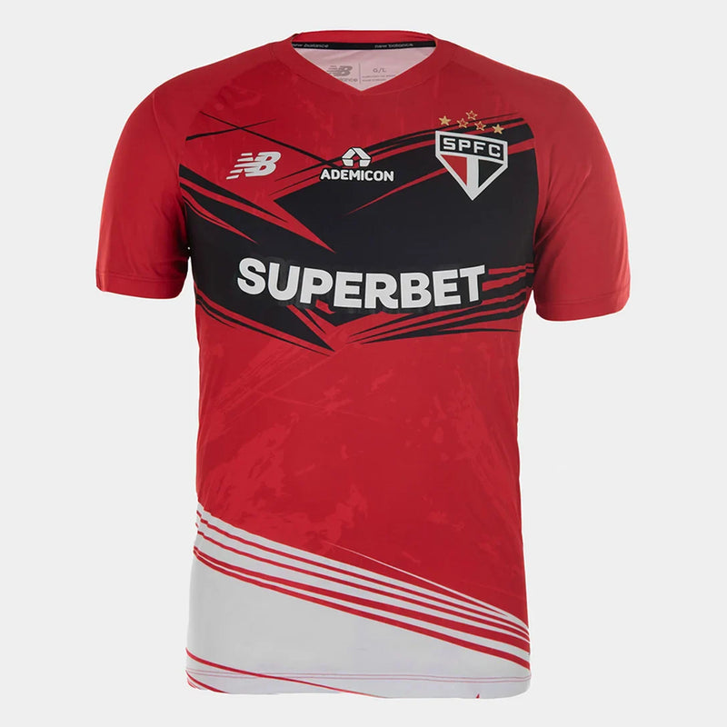Sao Paulo 25/26 Goalkeeper Jersey - Red - Fan Version | Free Shipping + Keychain Gift