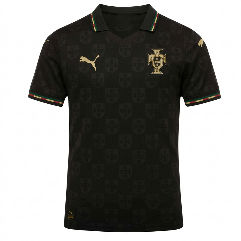 Portugal World Cup 2026/27 Black Panther - Fan Version | Free Shipping + Keychain Gift