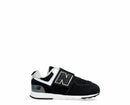 New Balance 574 Black & Silver Metallic