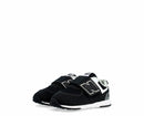 New Balance 574 Black & Silver Metallic