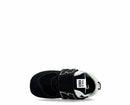 New Balance 574 Black & Silver Metallic