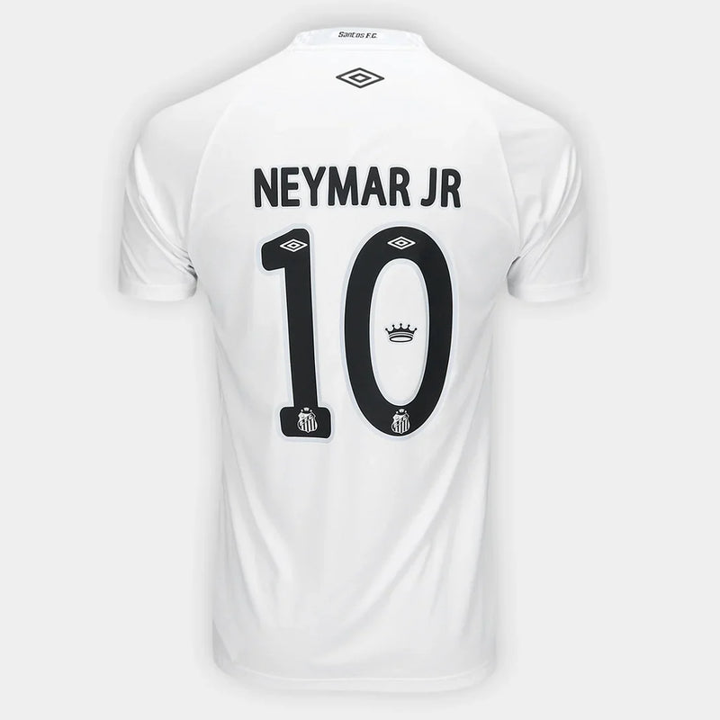 Neymar Jr. - Santos 24/25 I Home Jersey - Fan Version | Free Shipping + Keychain Gift