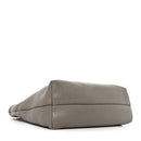 Vitello Daino Zippered Tote Argilla
