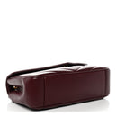 Lambskin Chevron Quilted Medium LouLou Rouge Cabernet