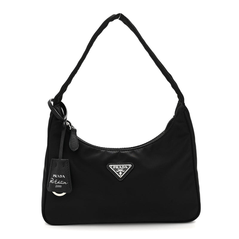 Tessuto Nylon Mini Re-Edition 2000 Bag Black