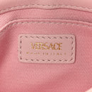 Lambskin Quilted Mini Kleio Crossbody Bag Light Pink