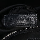 Lambskin Quilted Medium Loulou Puffer Monogram Chain Satchel Black