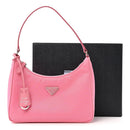 Re-Nylon Saffiano Mini Re-Edition 2005 Bag Begonia