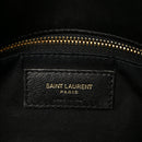 Lambskin Quilted Small Loulou Puffer Monogram Chain Satchel Black