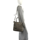 Vitello Daino Zippered Tote Argilla