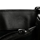 Calfskin Y Quilted Monogram Large Loulou Chain Satchel Black