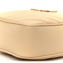 Calfskin Matelasse Monogram Lou Camera Bag Avorio