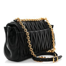 Nappa Matelasse Shoulder Bag Black