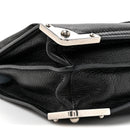 Glace Calf Soft Cahier Bag Black Astrale