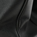 Saffiano Medium Galleria Double Zip Tote Black