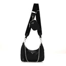 Nylon Re-Edition 2005 Shoulder Bag Black