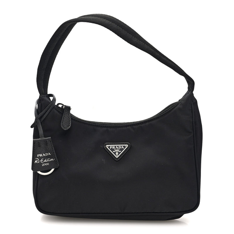 Tessuto Nylon Mini Re-Edition 2000 Bag Black