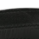 Coated Canvas La Greca Signature  Black Gray
