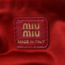 Velluto Mini Pouch Rosso