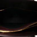Calfskin Snakeskin Small Sac De Jour Burgundy