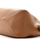 Soft Calfskin Large Aimee Shoulder Bag Caramel