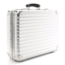 Aluminum Junkers F13 Collection Classic Flight Attache Briefcase Silver