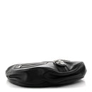 Calfskin Small Repeat Zip Hobo Black