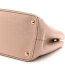 Saffiano Small Galleria Double Zip Tote Cammeo