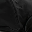 Nylon Vela Saffiano Small Cinch Backpack Black