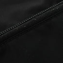 Tessuto Nylon Saffiano Flat Messenger Bag Black