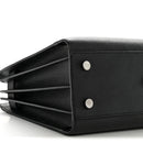 Grained Calfskin Baby Sac De Jour Black