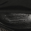 Sheepskin Matelasse Chevron Monogram Medium College Bag Black