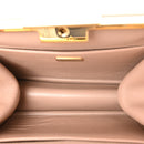 Saffiano City Calf Light Frame Bag Cammeo