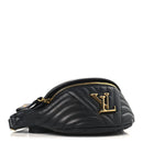 Calfskin Quilted New Wave Bumbag Black