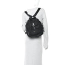 Tessuto Nylon Vela Cinch Backpack Black