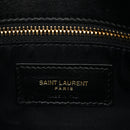 Lambskin Quilted Toy Loulou Puffer Monogram Chain Satchel Black
