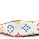 Monogram Multicolor Pochette Accessories White