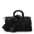 Re-Nylon Saffiano Medium Re-Edition 1978 Top Handle Bag Black