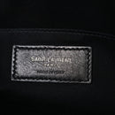 Calfskin Crocodile Embossed Monogram Lou Camera Bag Black