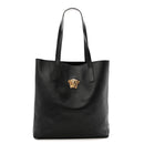 Smooth Calfskin La Medusa Tote Bag Black