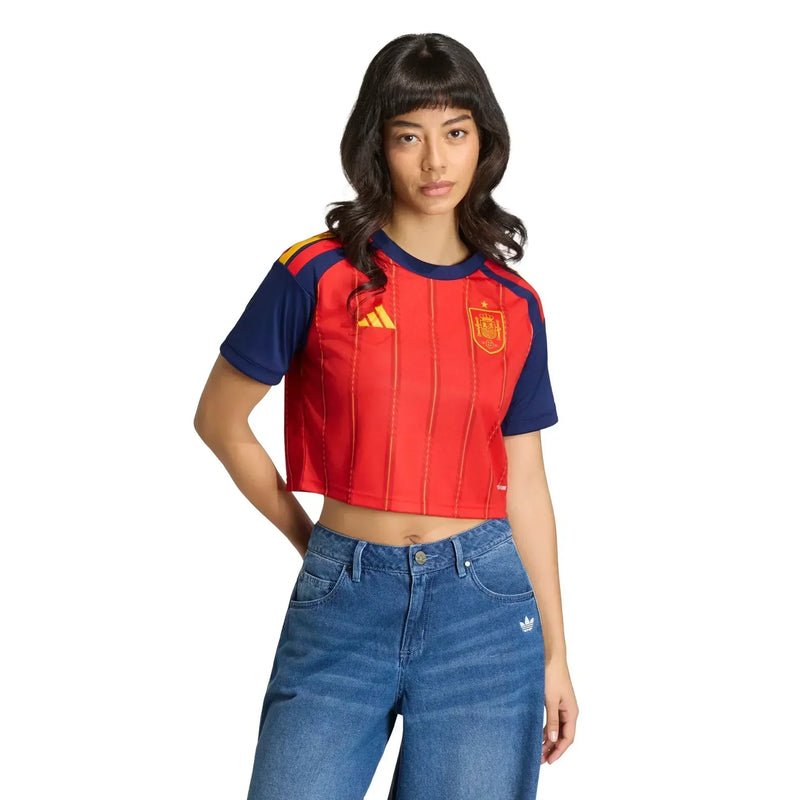 Spain 2026 Home Crop Top | Free Shipping + Free Keychain