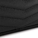 Grain De Poudre Matelasse Monogram Mini Lou Camera Bag Black